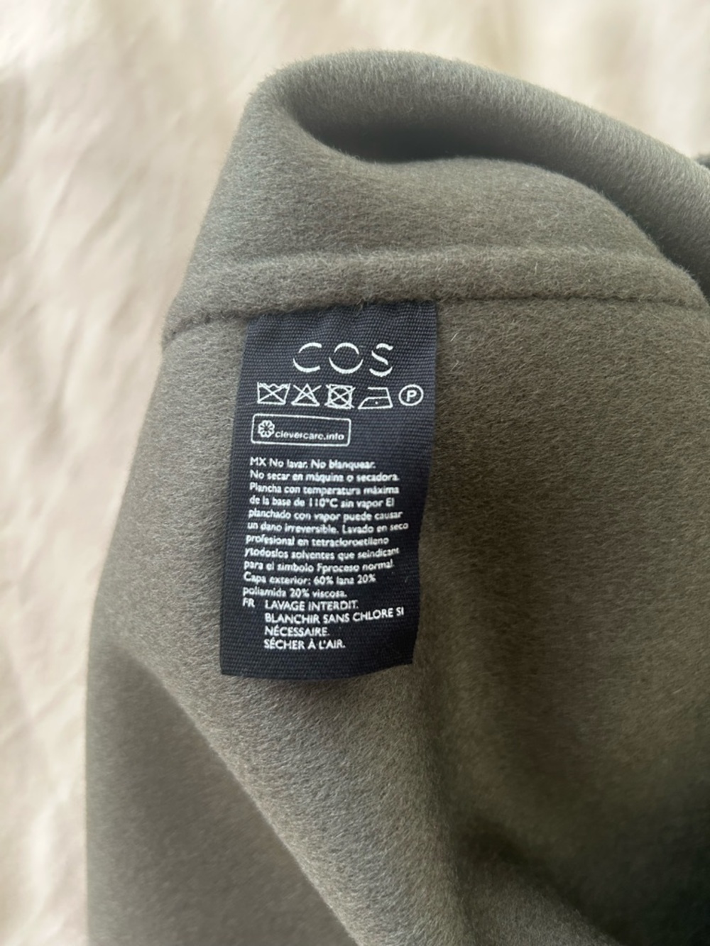 COS A-Line Skirt with Subtle Waist Panel - new without tag Never - Picture 3 of 5